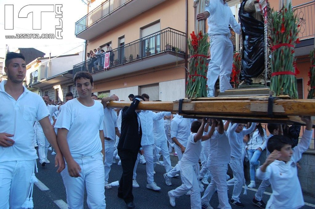 S.DOMENICA VITT. (ME) - PROCESSIONE S.ANTONIO ABATE - 07/09/2014