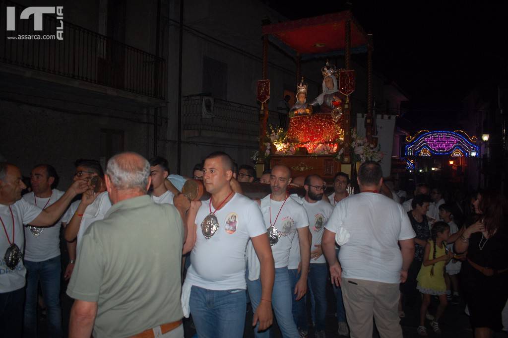 MALVAGNA - Processione S. Anna 2017 - 30/07/2017, 