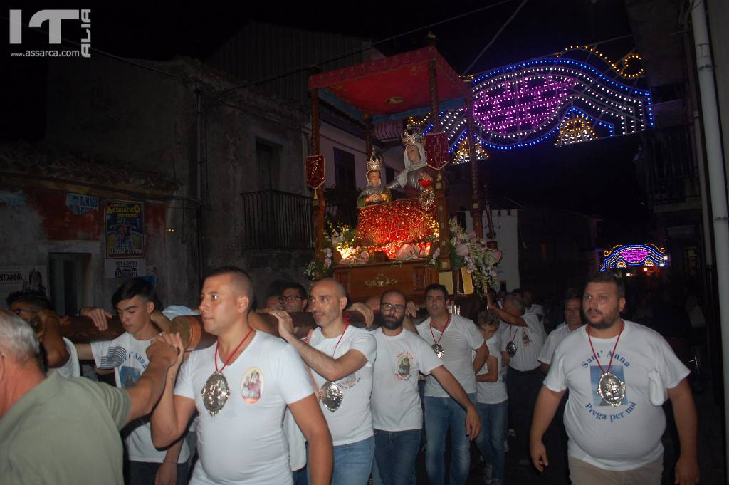 MALVAGNA - Processione S. Anna 2017 - 30/07/2017, 