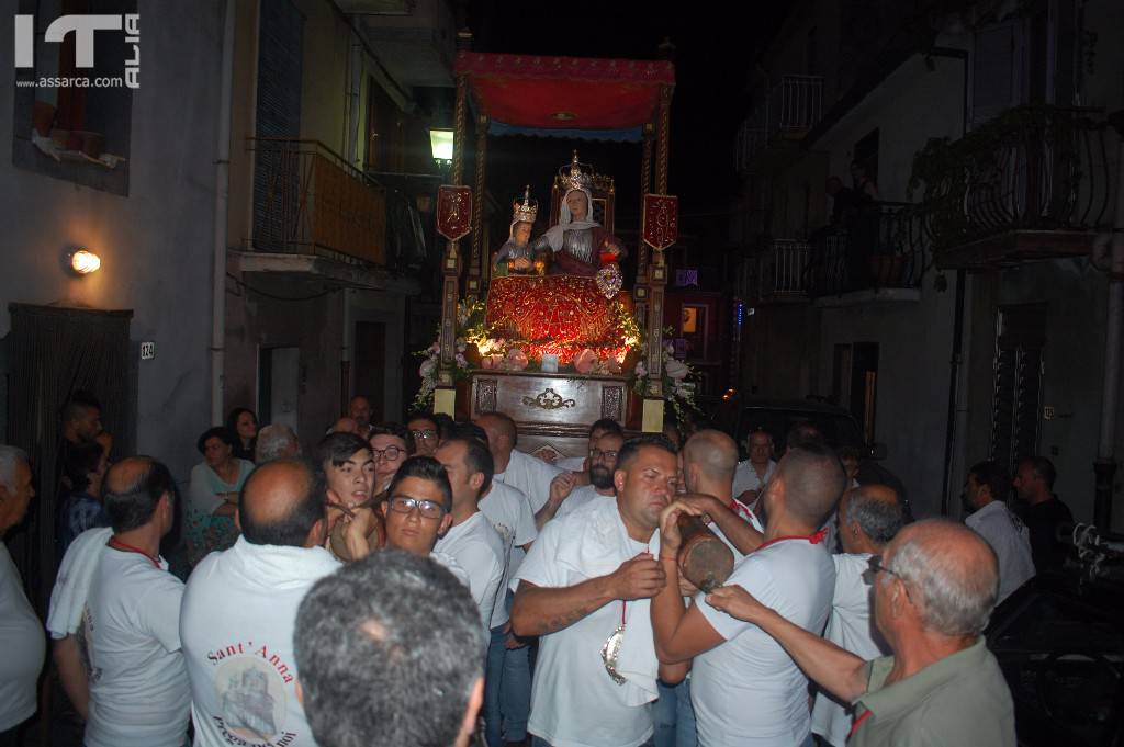 MALVAGNA - Processione S. Anna 2017 - 30/07/2017, 