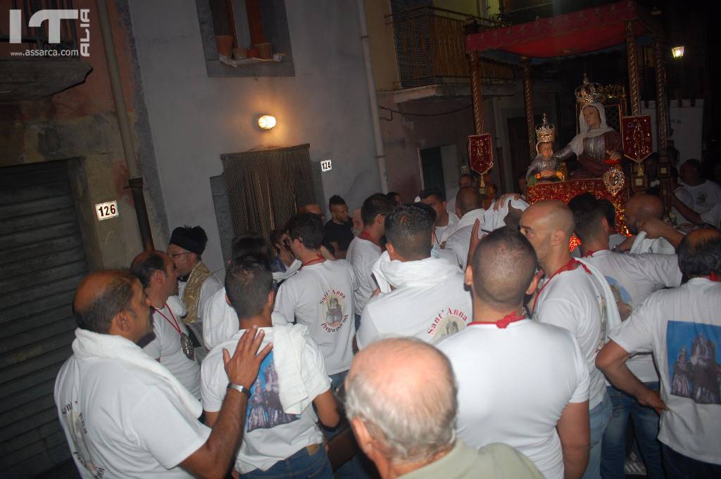 MALVAGNA - Processione S. Anna 2017 - 30/07/2017, 