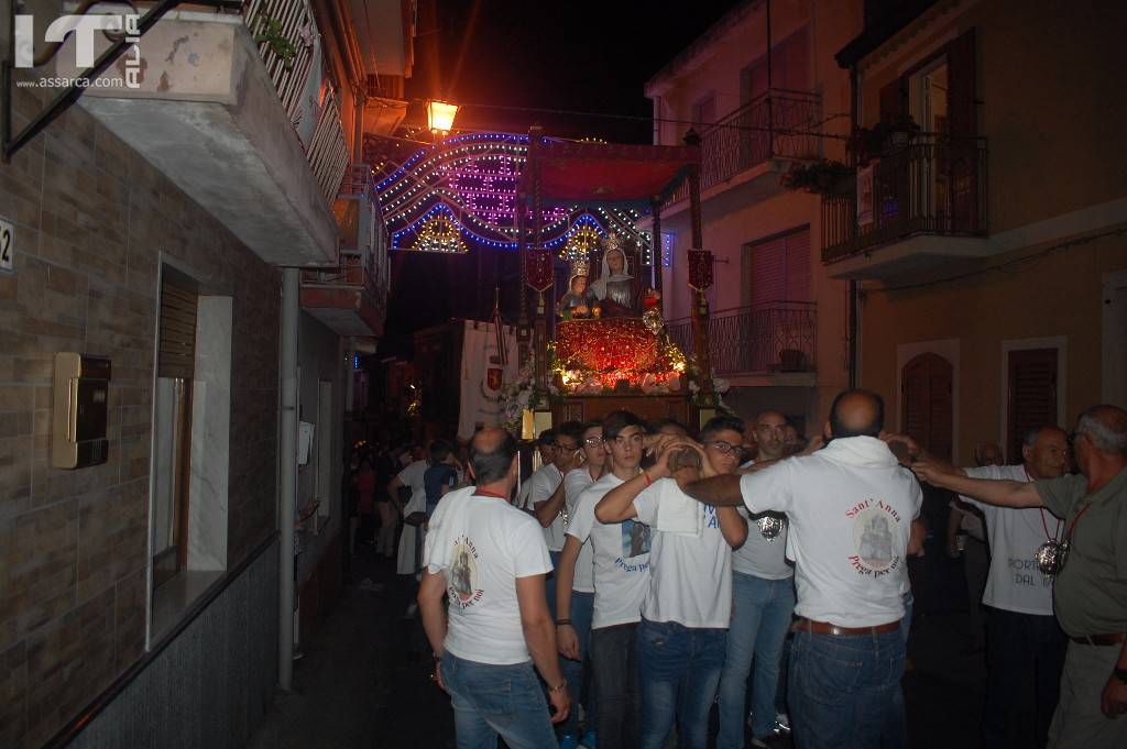 MALVAGNA - Processione S. Anna 2017 - 30/07/2017, 