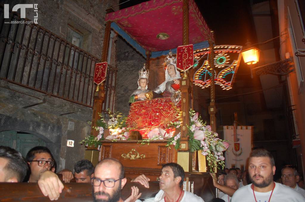 MALVAGNA - Processione S. Anna 2017 - 30/07/2017, 