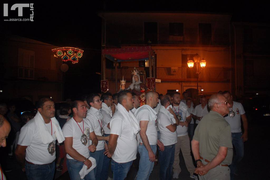 MALVAGNA - Processione S. Anna 2017 - 30/07/2017, 