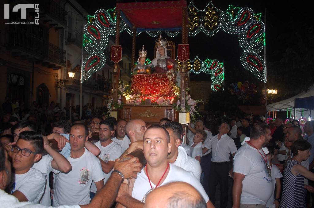 MALVAGNA - Processione S. Anna 2017 - 30/07/2017, 