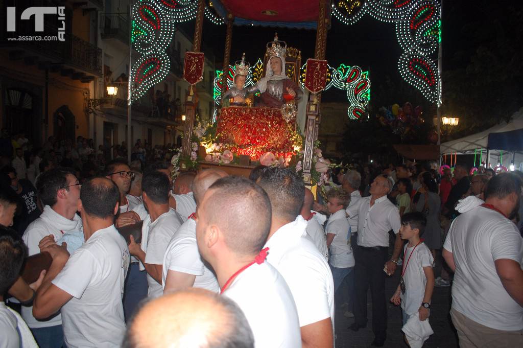 MALVAGNA - Processione S. Anna 2017 - 30/07/2017, 