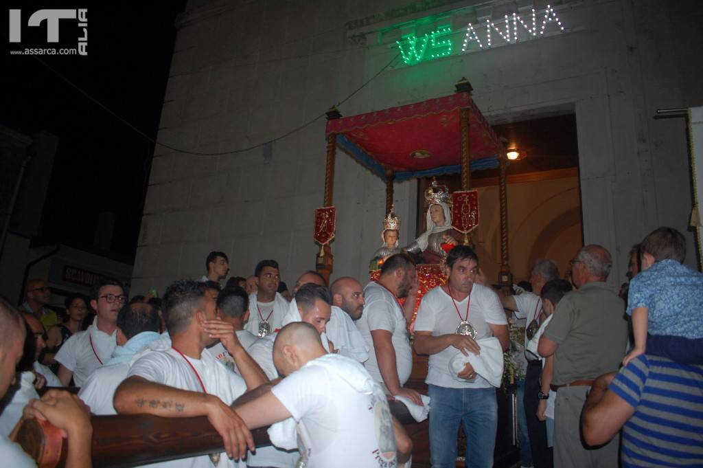 MALVAGNA - Processione S. Anna 2017 - 30/07/2017, 