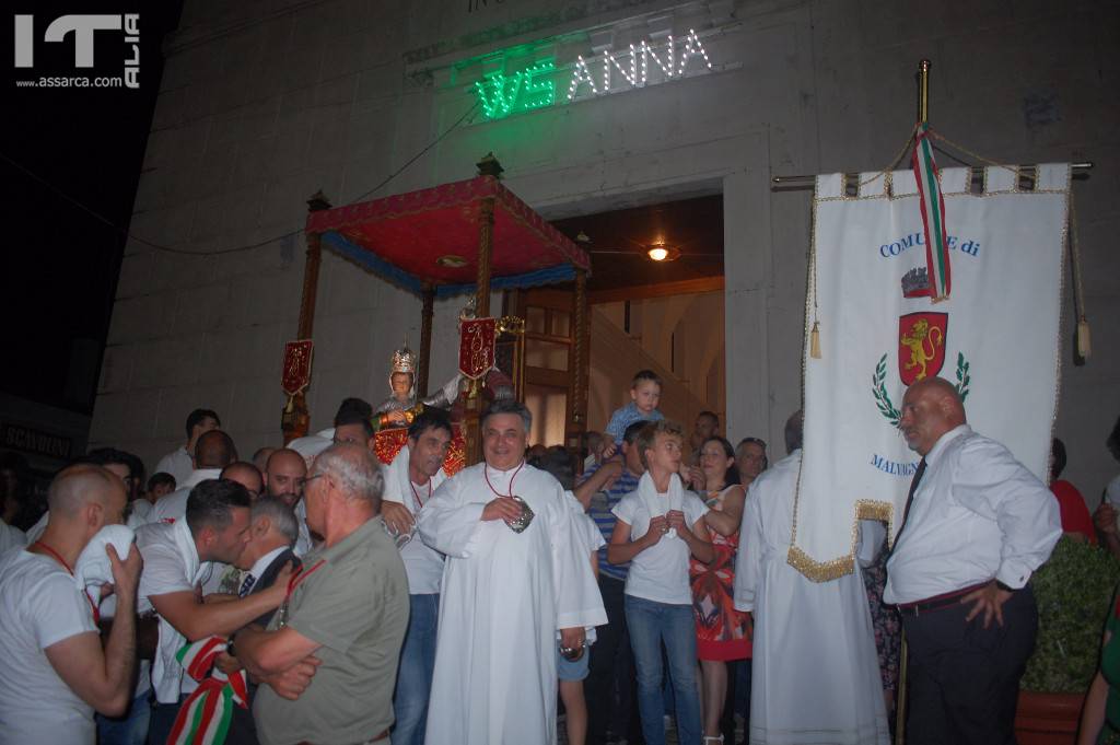 MALVAGNA - Processione S. Anna 2017 - 30/07/2017, 