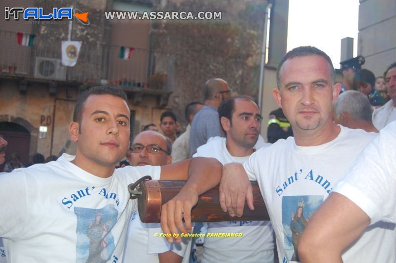 Processione S. Anna 2010 - MALVAGNA, 