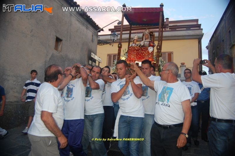 Processione S. Anna 2010 - MALVAGNA, 