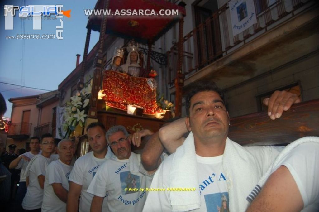 Processione S. Anna 2010 - MALVAGNA, 