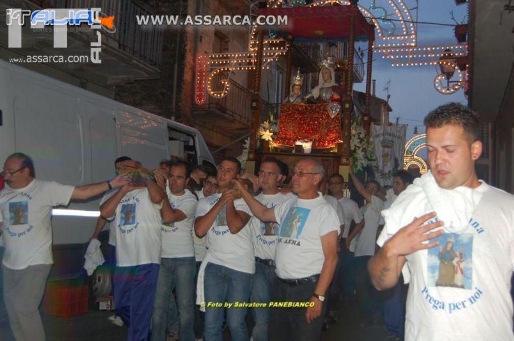 Processione S. Anna 2010 - MALVAGNA, 