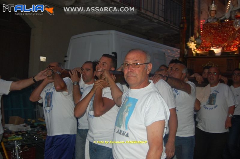 Processione S. Anna 2010 - MALVAGNA, 