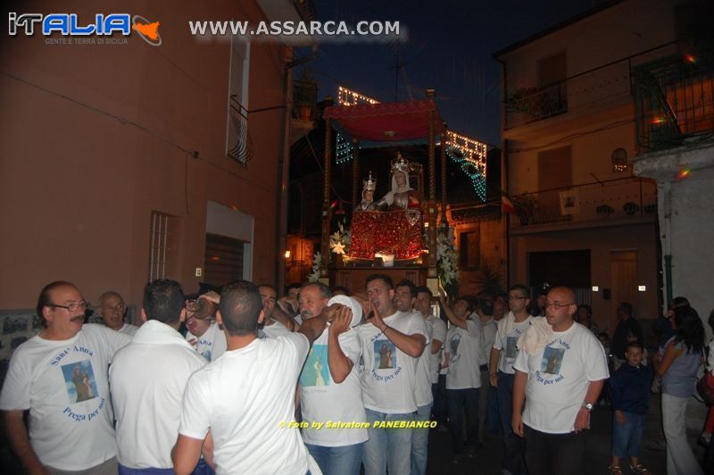 Processione S. Anna 2010 - MALVAGNA, 