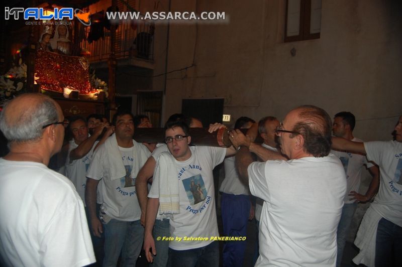 Processione S. Anna 2010 - MALVAGNA, 