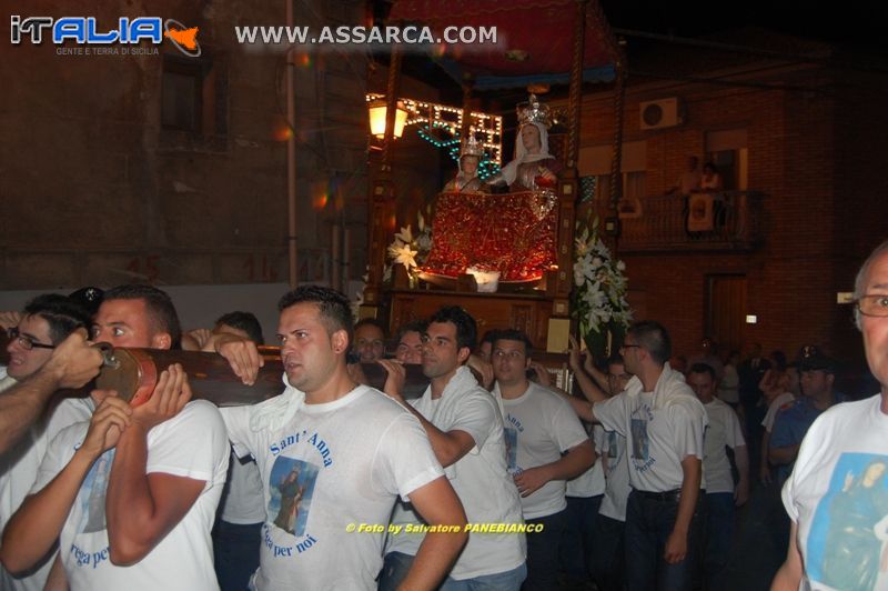 Processione S. Anna 2010 - MALVAGNA, 