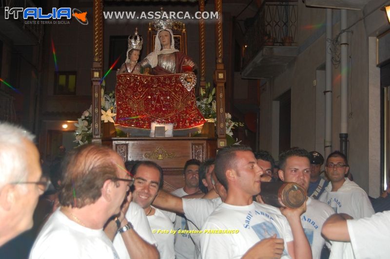 Processione S. Anna 2010 - MALVAGNA, 