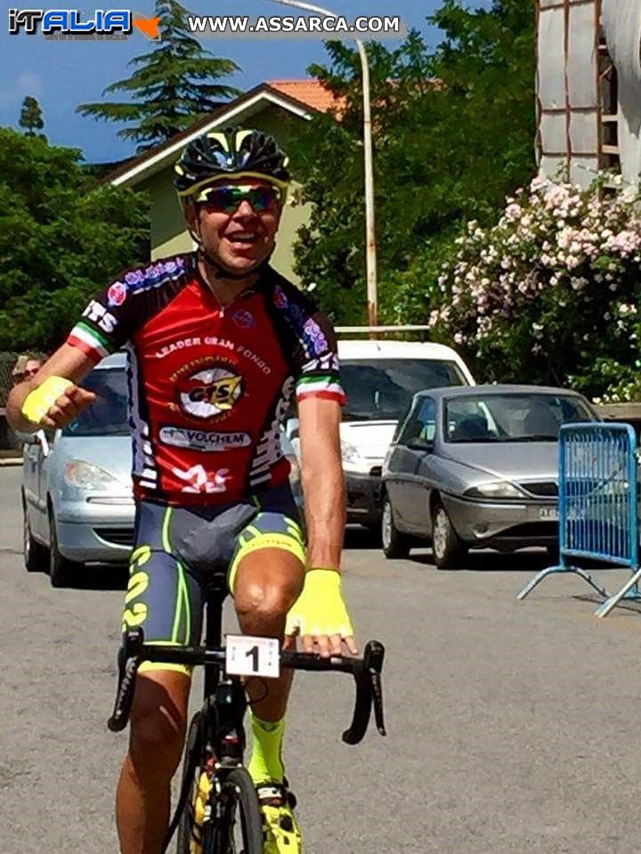 CICLISMO:  15 MAGGIO 2016 A PATTI (ME) - 20 CAMPIONATO GRANFONDO CICLISMO SU STRADA 2016 - CON UNA FANTASTICA DOPPIETTA, SI SONO IMPOSTI GLI ATLETI BARBERA E RANDAZZO DELLA A.S.D. FIAMMA PALERMO ALLA 26^ GF LIBERO GRASSI