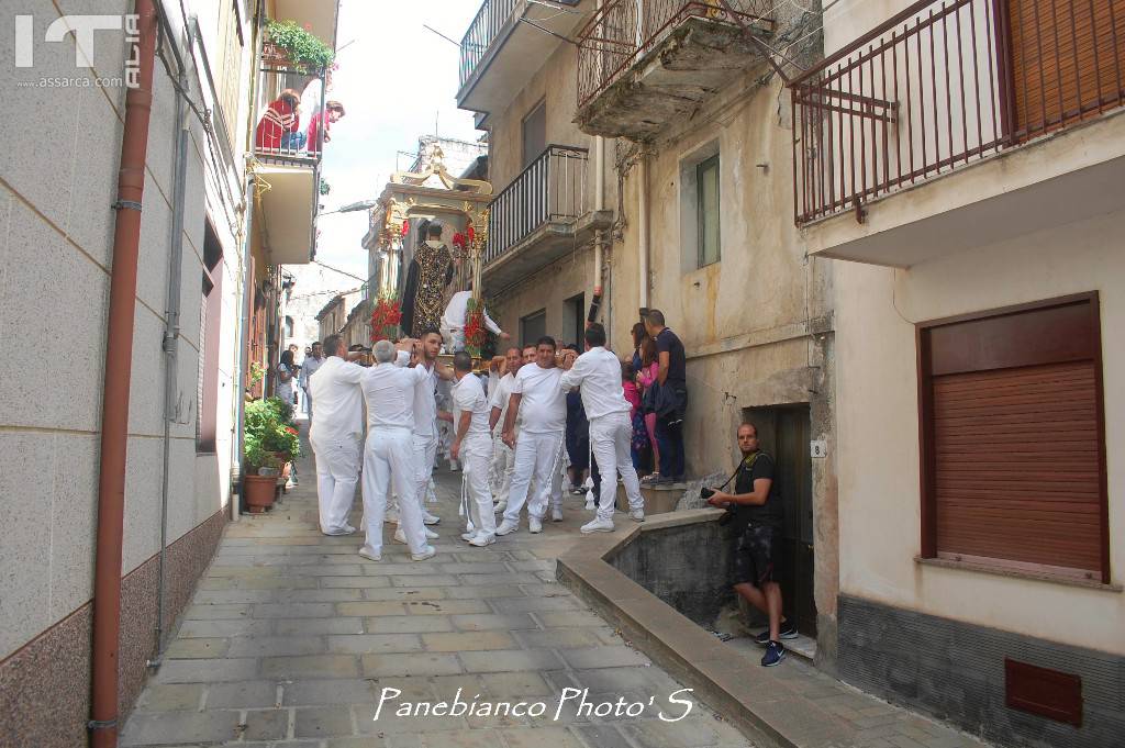 SANTA DOMENICA VITTORIA (ME) 
Processione Sant`Antonio Abate - 03/09/2017, 