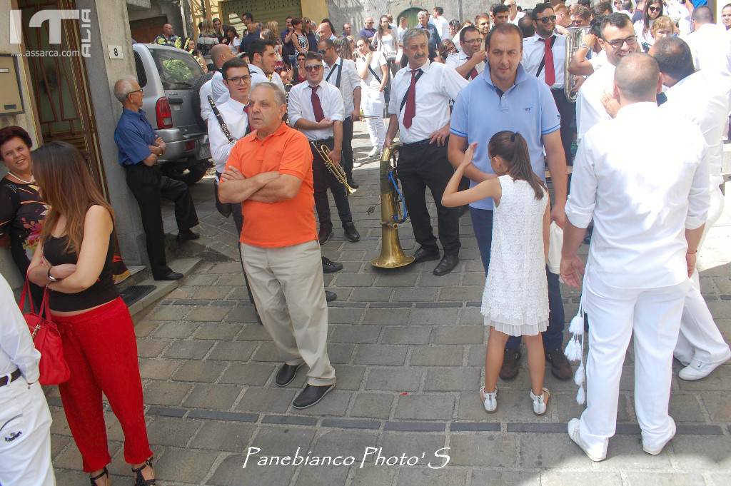 SANTA DOMENICA VITTORIA (ME) 
Processione Sant`Antonio Abate - 03/09/2017, 