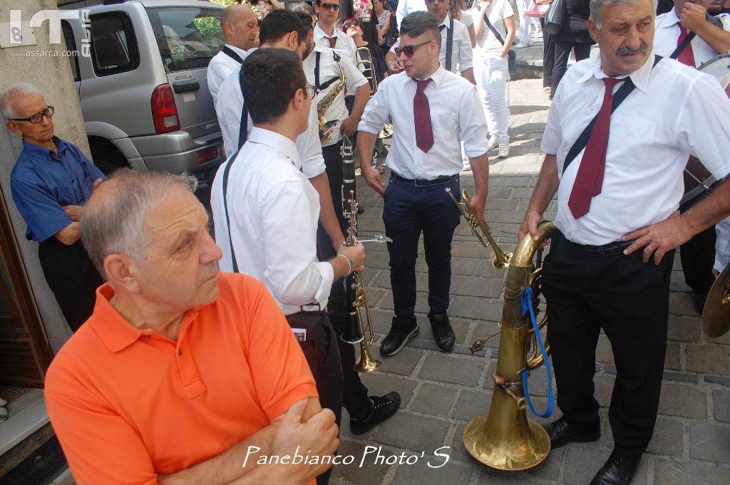 SANTA DOMENICA VITTORIA (ME) 
Processione Sant`Antonio Abate - 03/09/2017, 