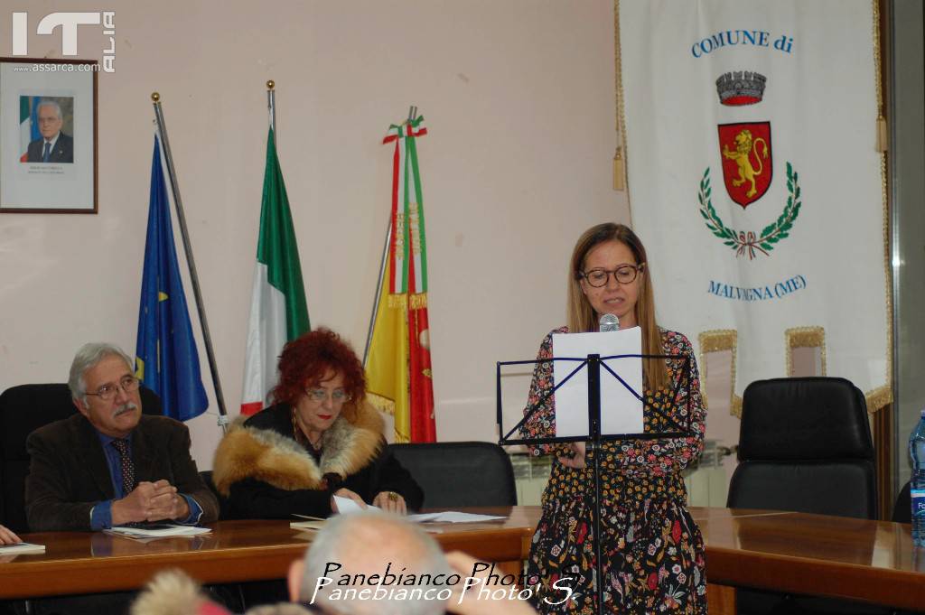 MALVAGNA - Presentazione libro di poesie di Jose` Russotti - 19/12/2017 - Aula Consiliare, 