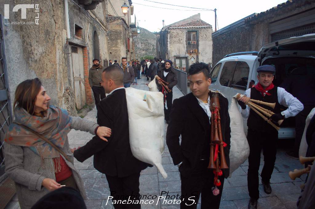 II  Raduno Interregionale Zampognari a Malvagna (ME) 03/12/2017 - organizzato da Ignazio Panebianco., 