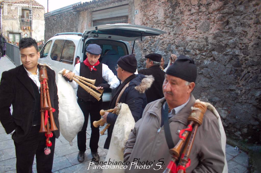 II  Raduno Interregionale Zampognari a Malvagna (ME) 03/12/2017 - organizzato da Ignazio Panebianco., 