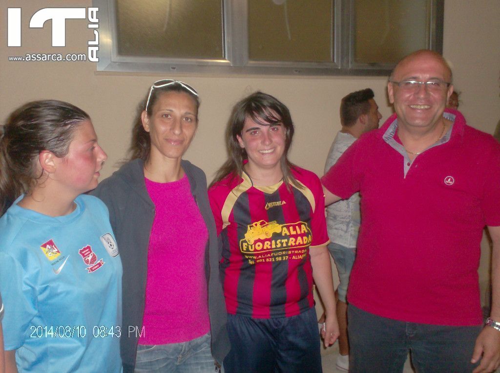 Memorial "Runfola-Cardella" TRIANGOLARE FEMMINILE CALCIO A 5 TRA USD PRO ALIA-MARINEO-ROCCAPALUMBA., 