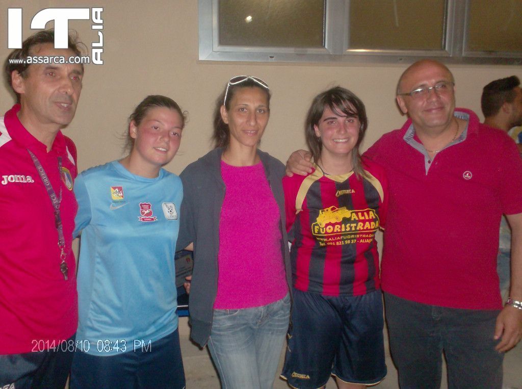 Memorial "Runfola-Cardella" TRIANGOLARE FEMMINILE CALCIO A 5 TRA USD PRO ALIA-MARINEO-ROCCAPALUMBA., 