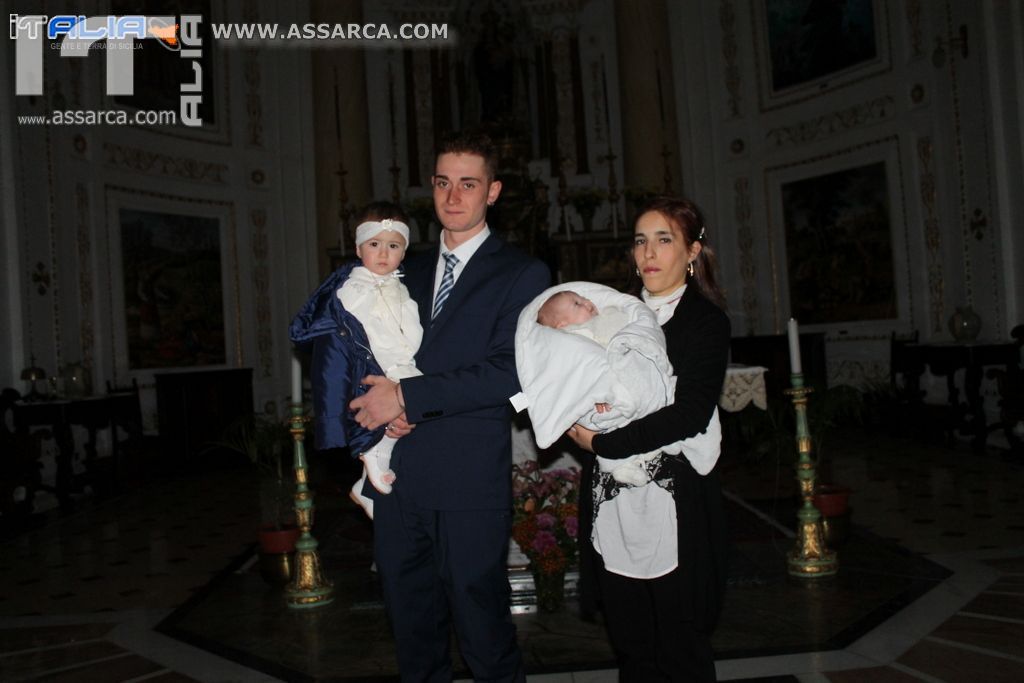 Battesimo Francesca e Francesco Pio Cirino   Alia 23/02/2014, 