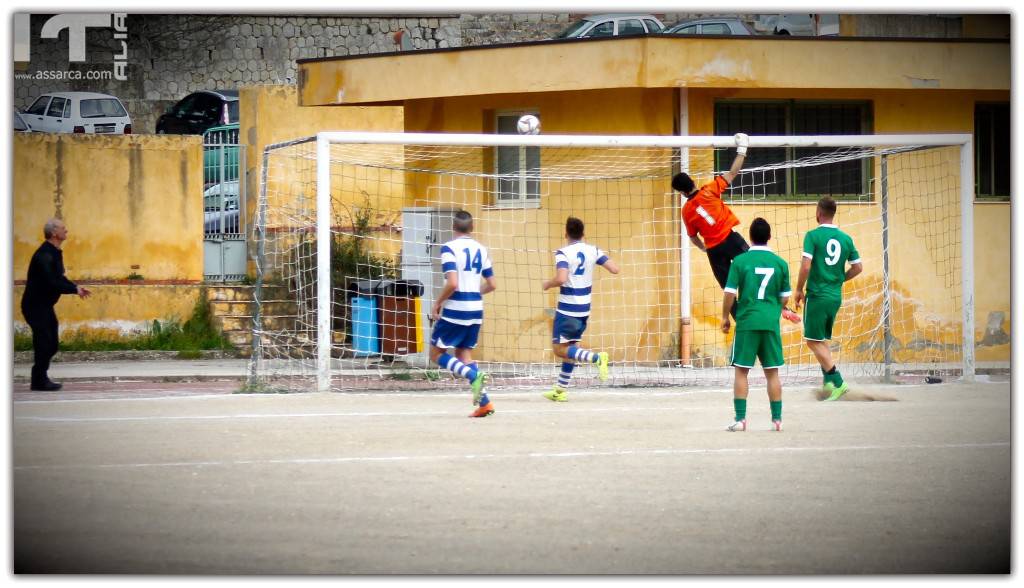 VALLELUNGA - CASTELLAMMARE 94 - ( 1-1)   I NISSENI A 30 SECONDI DALLA FINE RAGGIUNGONO IL PARI, 