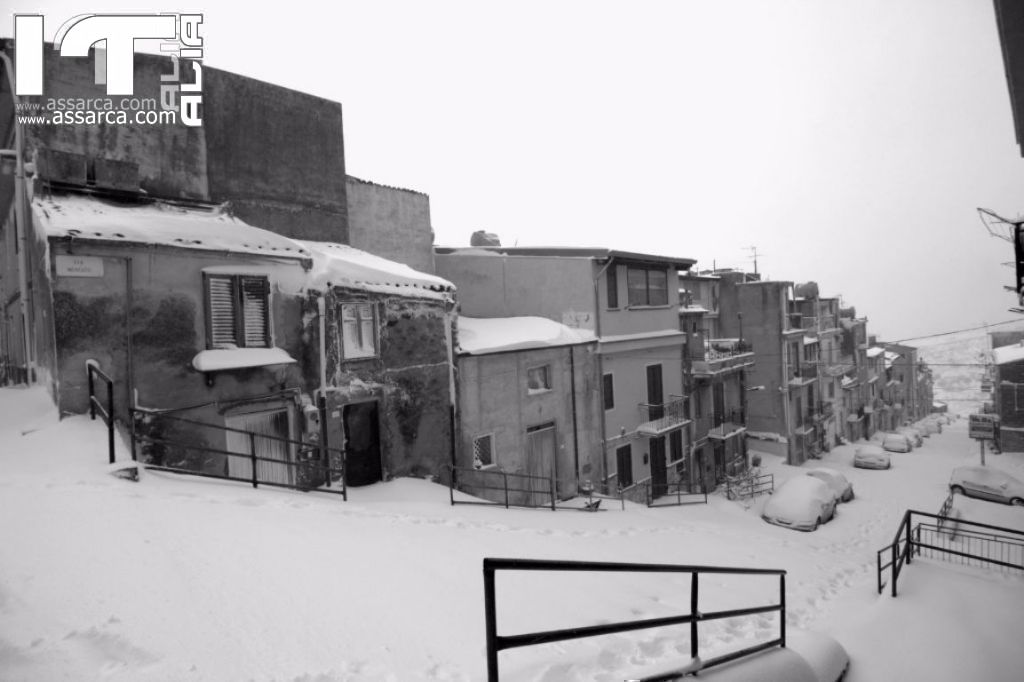 6 Gennaio 2017,la neve ad Alia,da un altro punto di vista,zona Rabatello., 