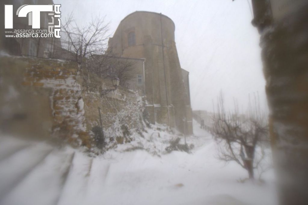 6 GENNAIO 2017,LA NEVE AD ALIA,DA UN ALTRO PUNTO DI VISTA,ZONA RABATELLO.