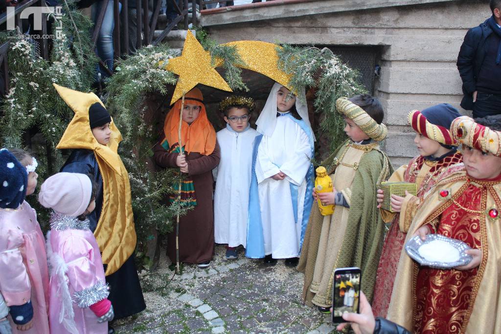 ALIA (PA) - PRESEPE VIVENTE DELLA SCUOLA DELL`INFANZIA