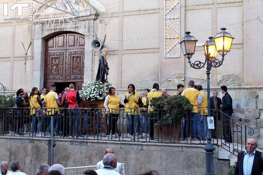 Processione Maria Santissima Addolorata - Alia 21 Settembre 2017, 