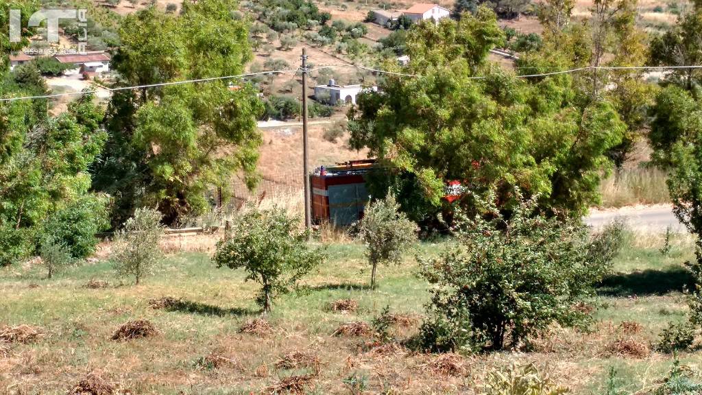 INCENDIO A PIZZO GARIBALDI