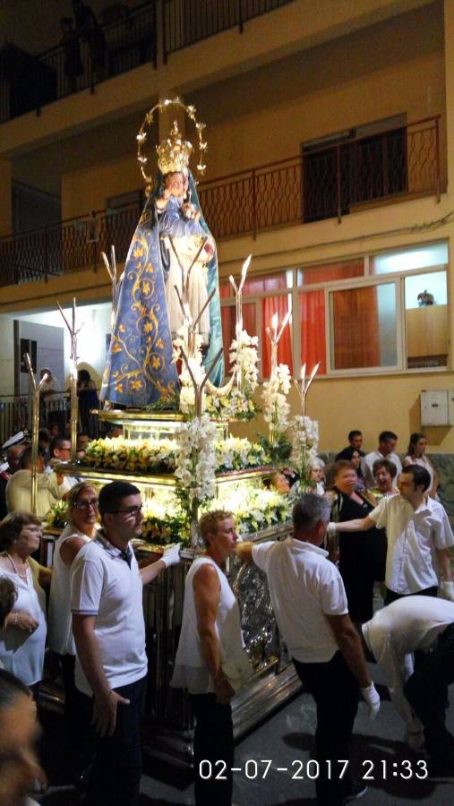 2 luglio 2017, Isola Delle Femmine festeggia la sua Patrona, la Madonna delle Grazie