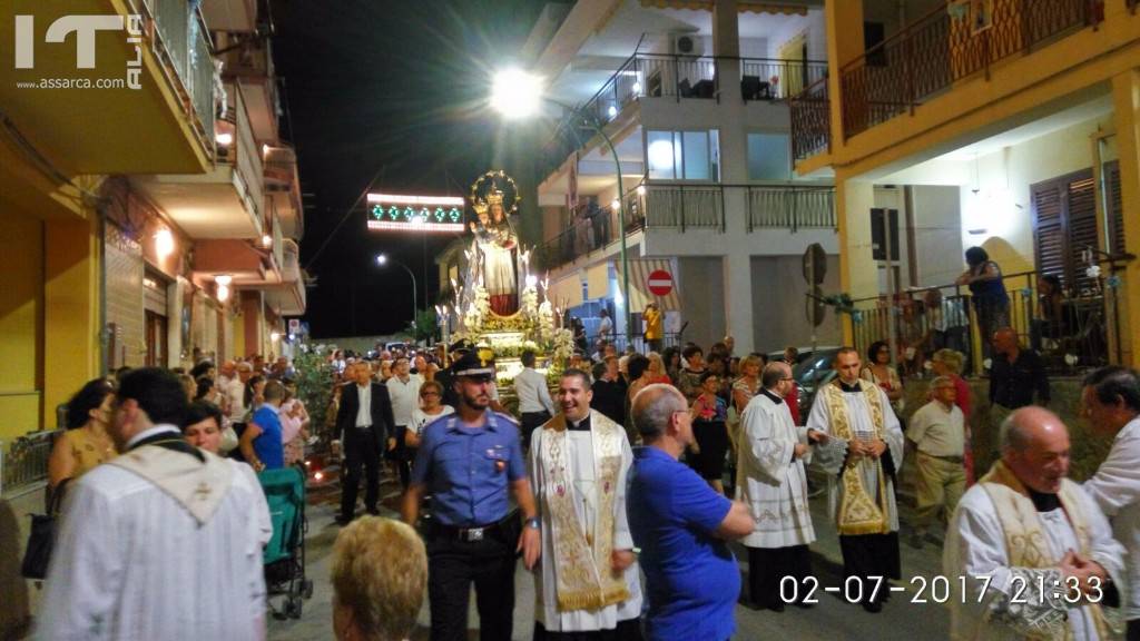 2 luglio 2017, Isola Delle Femmine festeggia la sua Patrona, la Madonna delle Grazie
