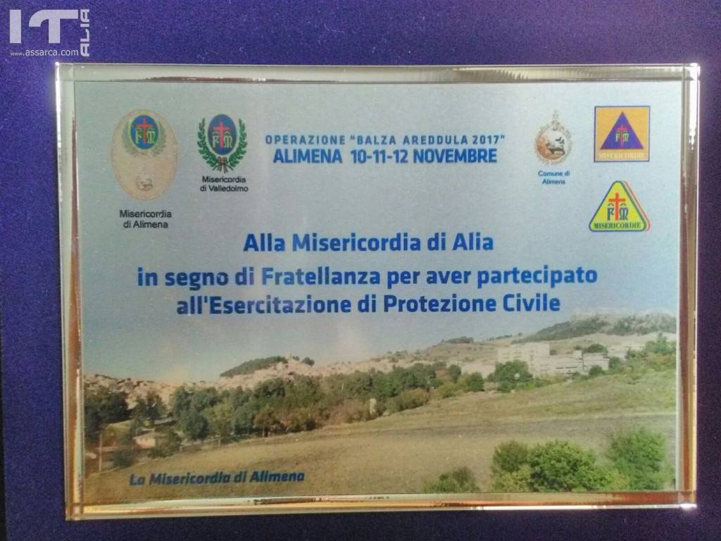 OPERAZIONE "BALZA AREDULLA 2017"