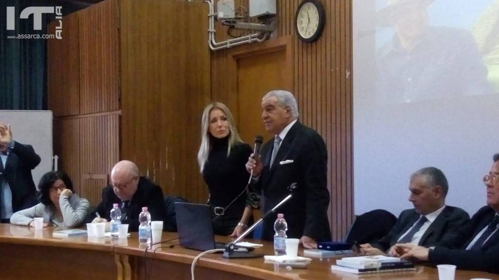 La conferenza del famoso egittologo prof. Zahi Hawass nellaula magna dellUniversit di Palermo, 