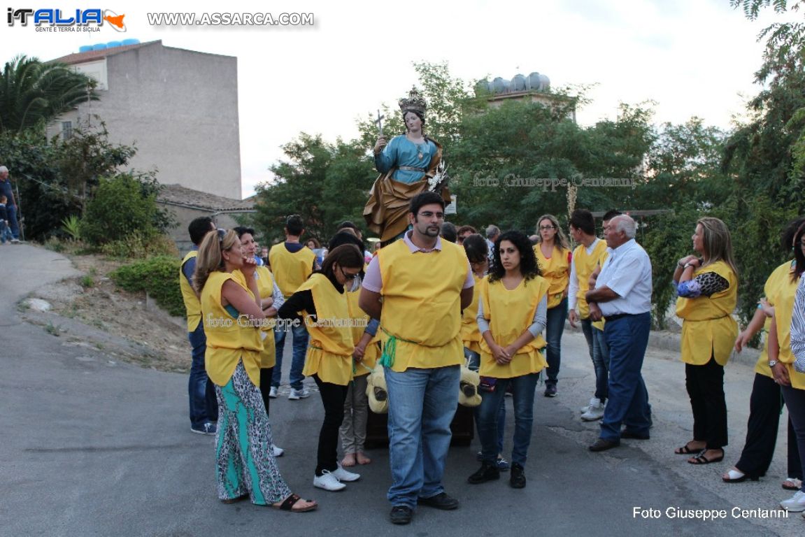 ALIA PROCESSIONE  SANTA ROSALIA  
04 SETT.2014