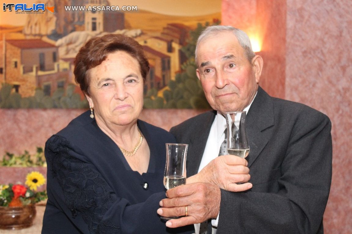 50 ANNIVERSARIO DI MATRIMONIO DI  CATERINA E DAMIANO