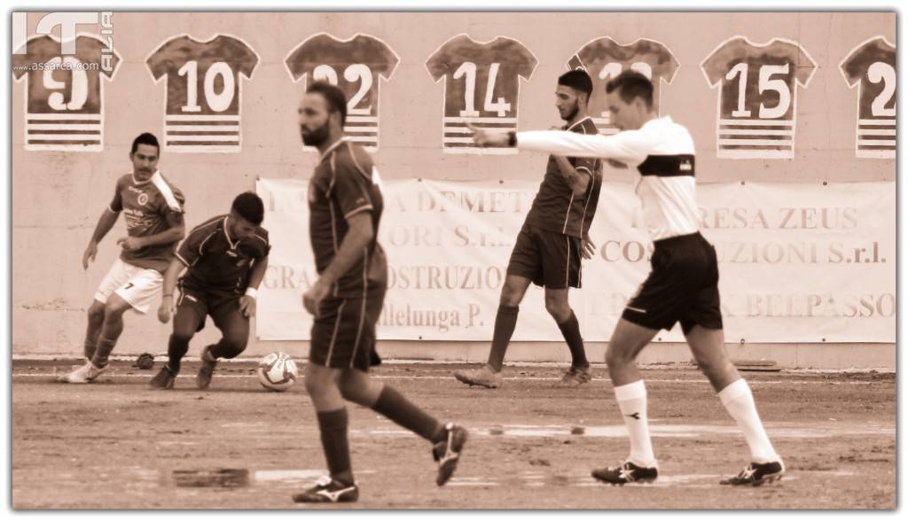 Vallelunga  Salemi - Vince l`esperienza ! Il Salemi 1930 FC  meritevole del primato in classifica., 