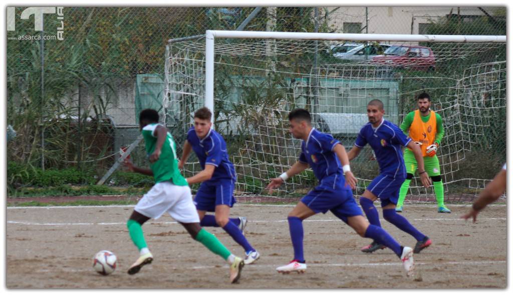 Vallelunga  Salemi - Vince l`esperienza ! Il Salemi 1930 FC  meritevole del primato in classifica., 