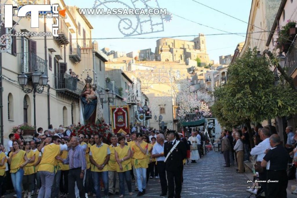 Processione Madonna Delle Grazie - Alia 2 Luglio 2013 - 2^ parte -, 