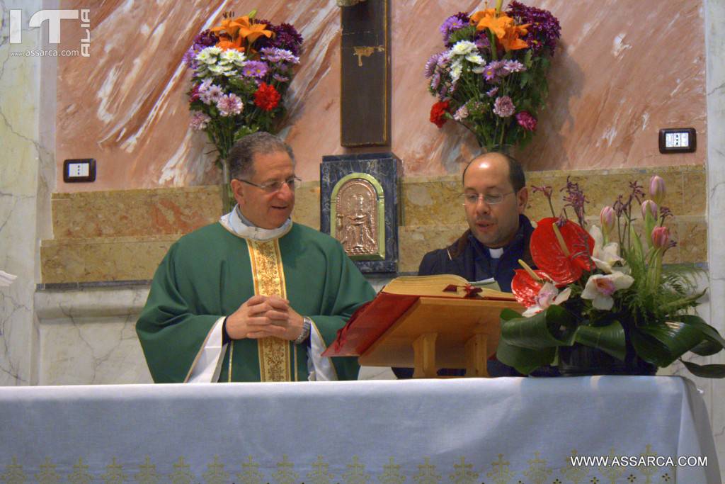 La chiesetta della frazione di Marcatobianco,diventa parrocchia.
Immagini della messa solenne., 