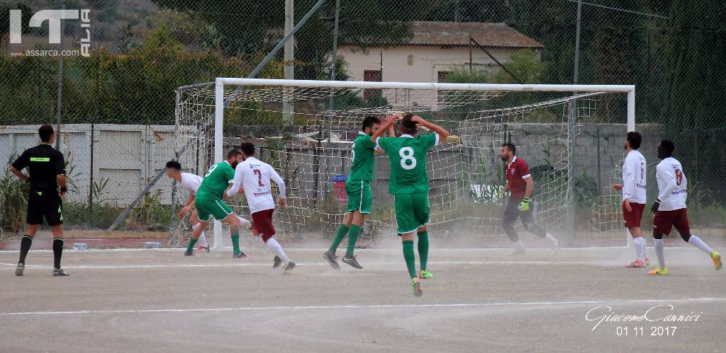 LA PAURA DI VINCERE...!  VALLELUNGA - CINQUE TORRI TRAPANI 2 - 2     PROMOZIONE A, 