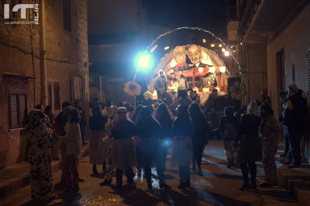 Sfilata di carri allegorici e maschere a Roccapalumba.
28 Febbraio 2017, 