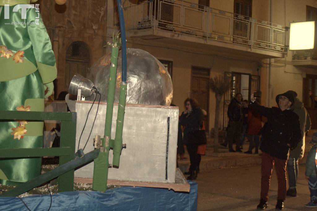 Sfilata di carri allegorici e maschere a Roccapalumba.
28 Febbraio 2017, 